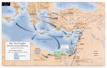 Azah, BCE 13th century Mediterranean Sea Peoples